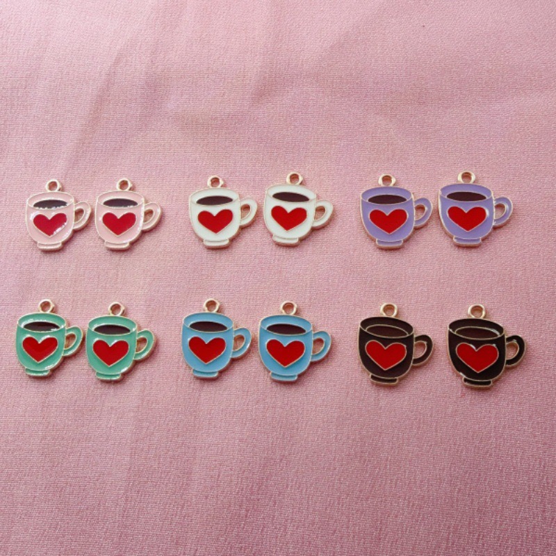 Coffee & Tea Phúc Long - 12pcs Colorful Drip Oil Love Coffee