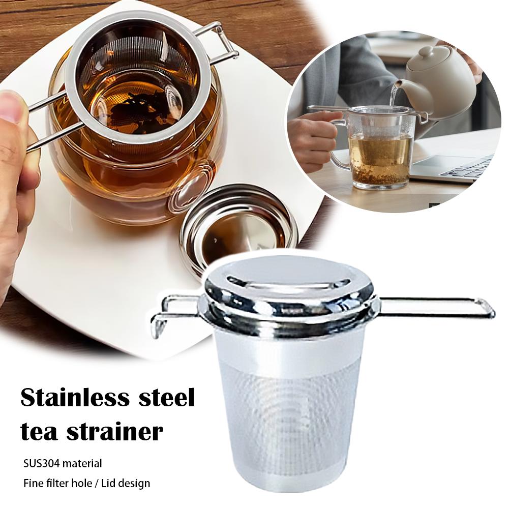 Coffee Tea Leaf - 1/2Pcs Loose Leaf Tea Infuser Stainless