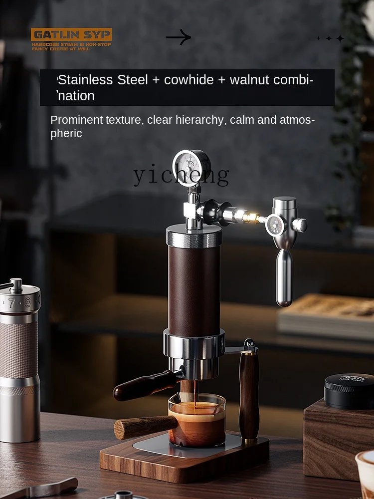 Coffee & Tea Phúc Long - Pneumatic Coffee Machine Small Household Manual
