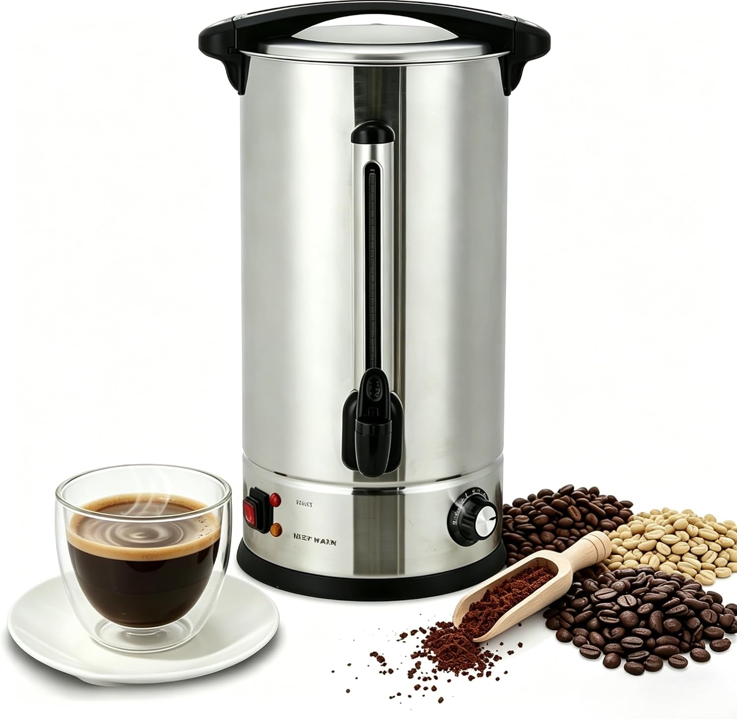 Coffee Tea Urn - Tacleekii 18L Commercial Coffee Urn 120