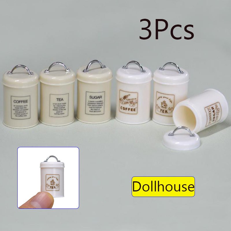 3Pcs Miniature Dollhouse Mini  - đánh giá và giá Coffee Y Tea