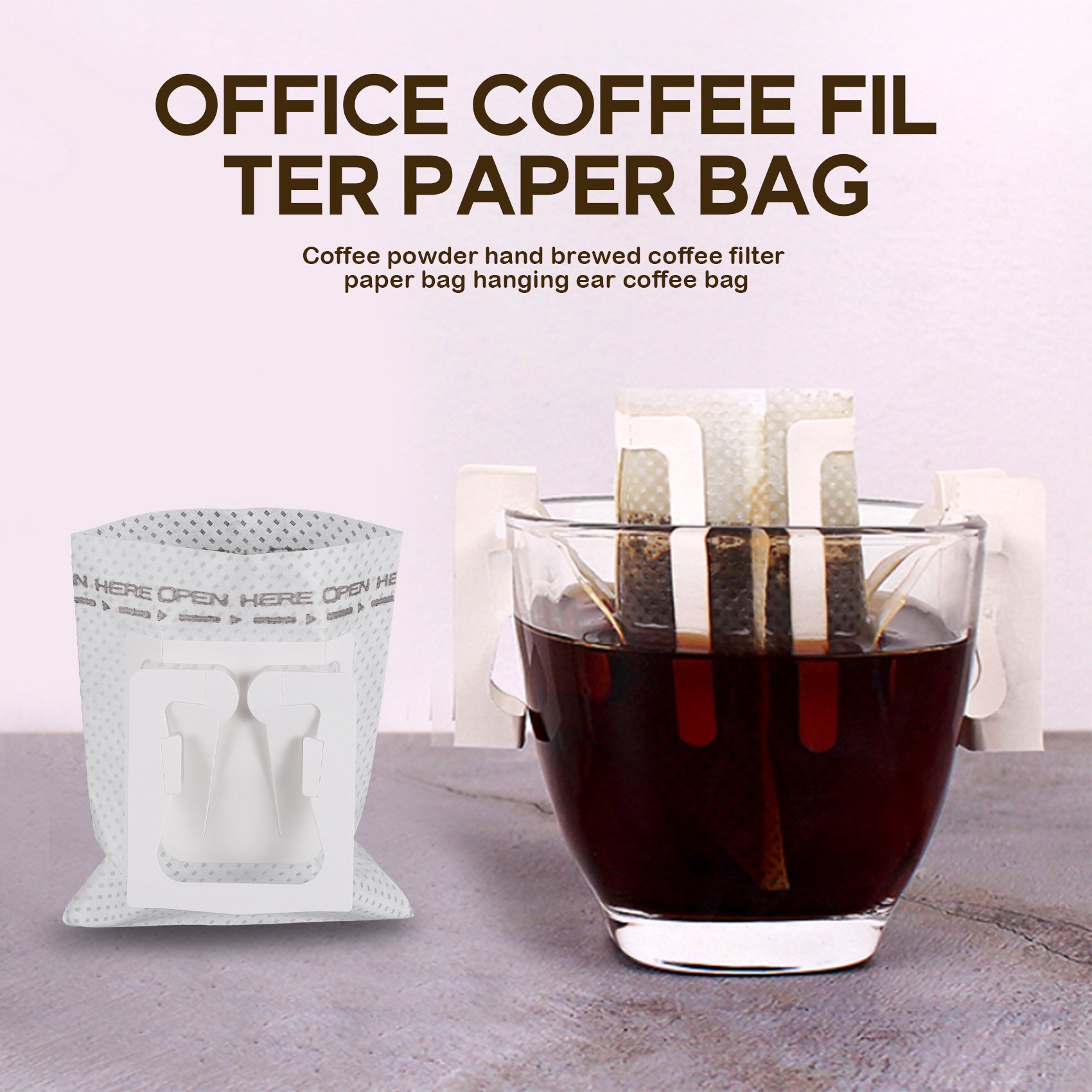 50Pcs / Pack Drip Coffee Filte - đánh giá và giá Coffee & Tea Phúc Long