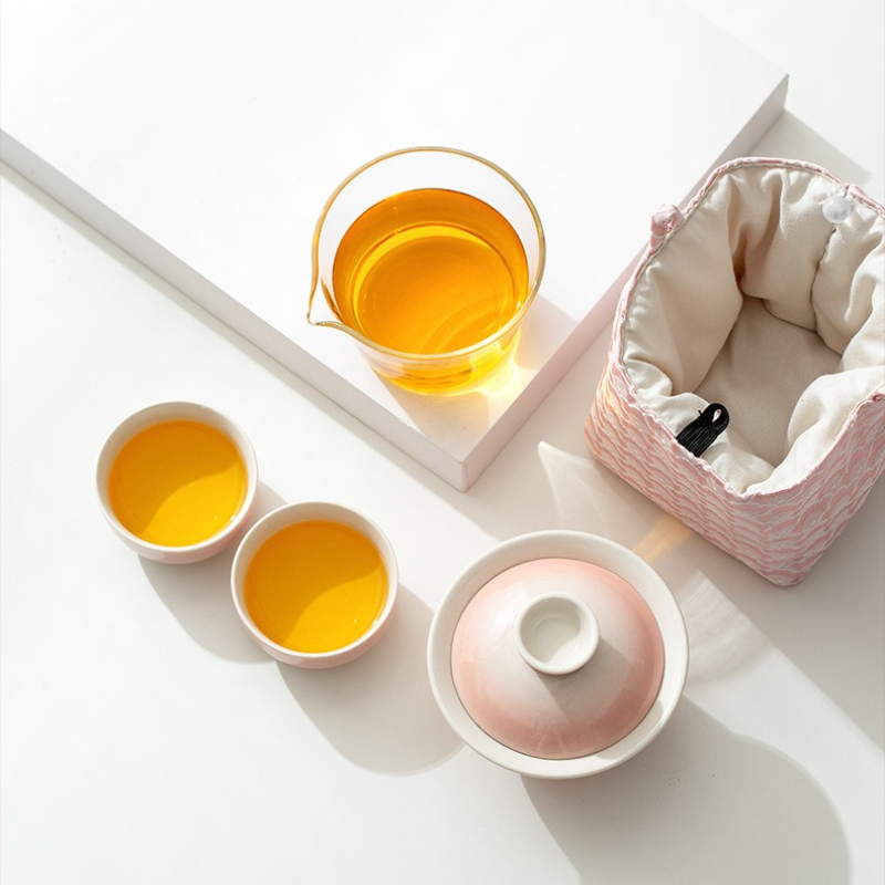 Gradient Ash Glaze Ceramic Tea - đánh giá và giá Gongfu Tea Set