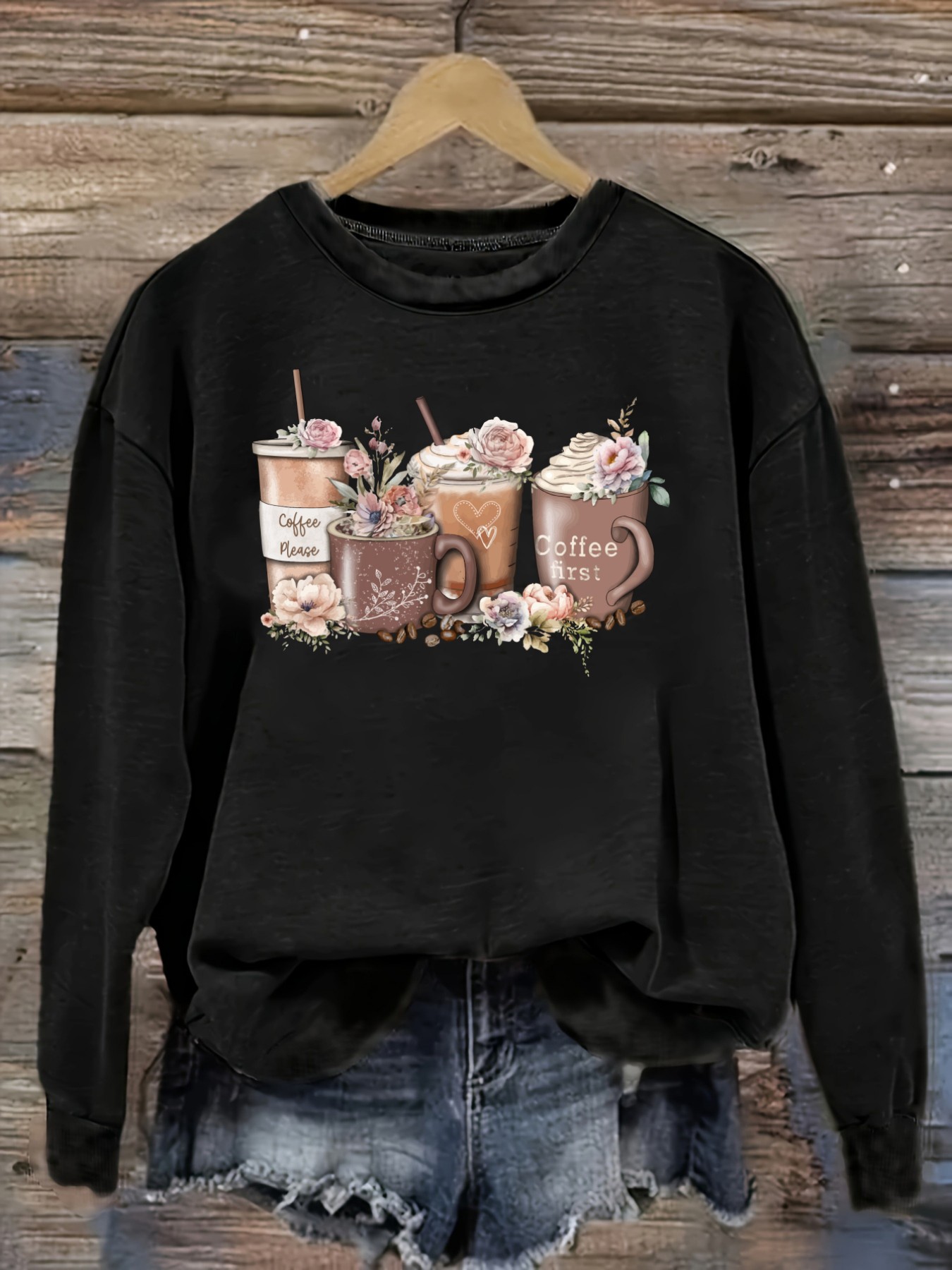 Women's Casual Long Sleeve Cre - đánh giá và giá Coffee & Tea Phúc Long