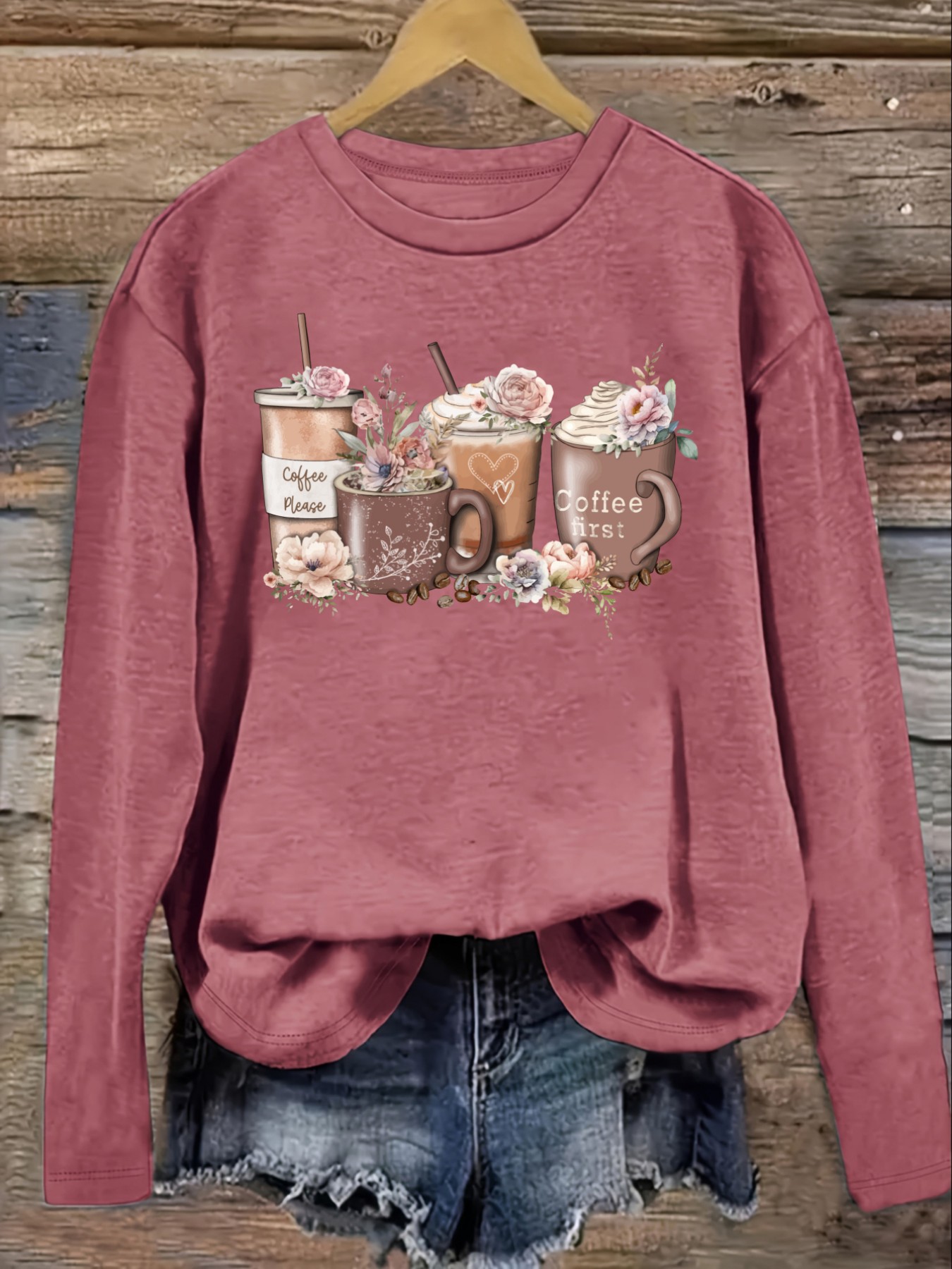 Women's Casual Long Sleeve Cre - đánh giá và giá Coffee & Tea Phúc Long