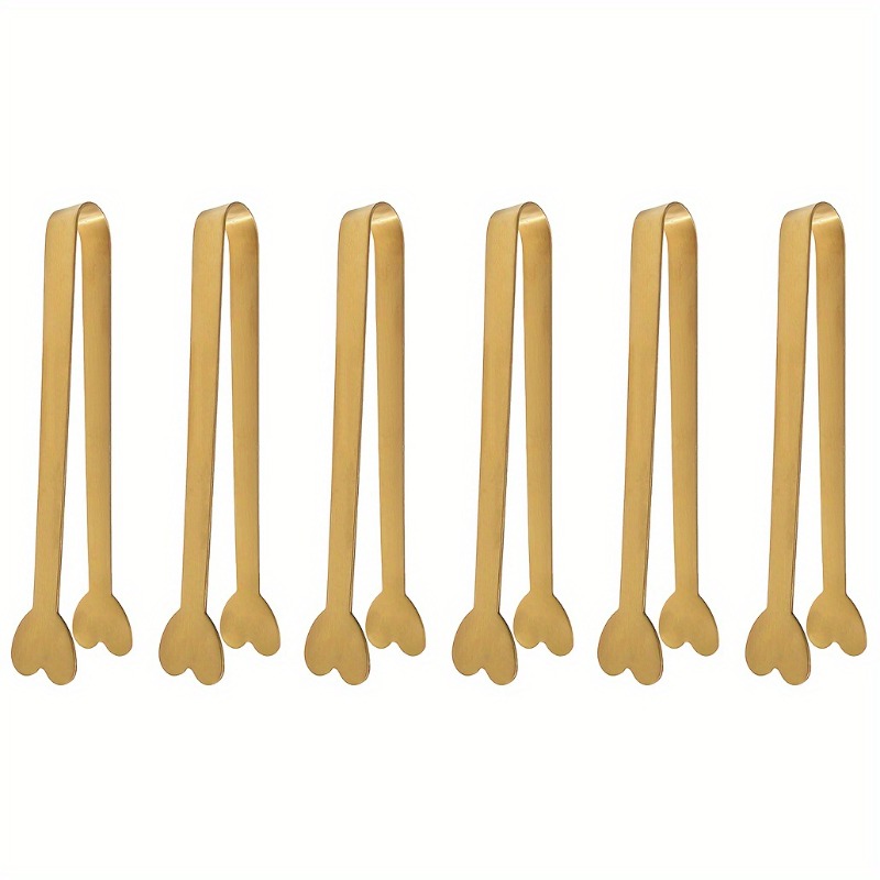 4/6PCS Stainless Steel Heart-S - đánh giá và giá Coffee Tea Sugar Set