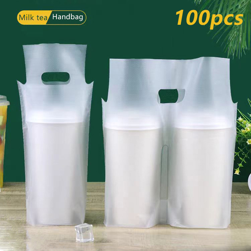 100Pcs Single/Double Cup Milk  - đánh giá và giá Coffee Tea For Me
