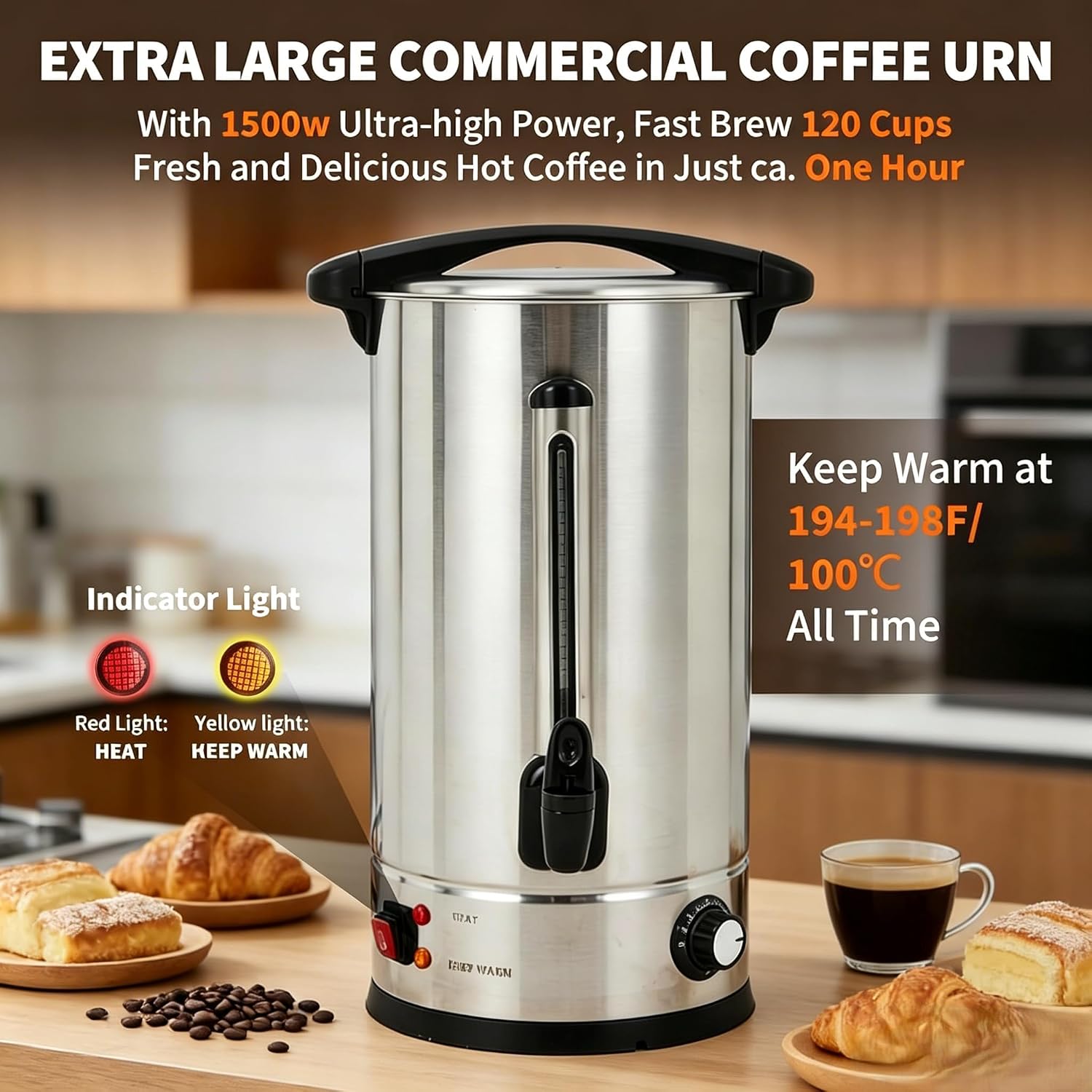 Tacleekii 18L Commercial Coffe - đánh giá và giá Coffee Tea Urn