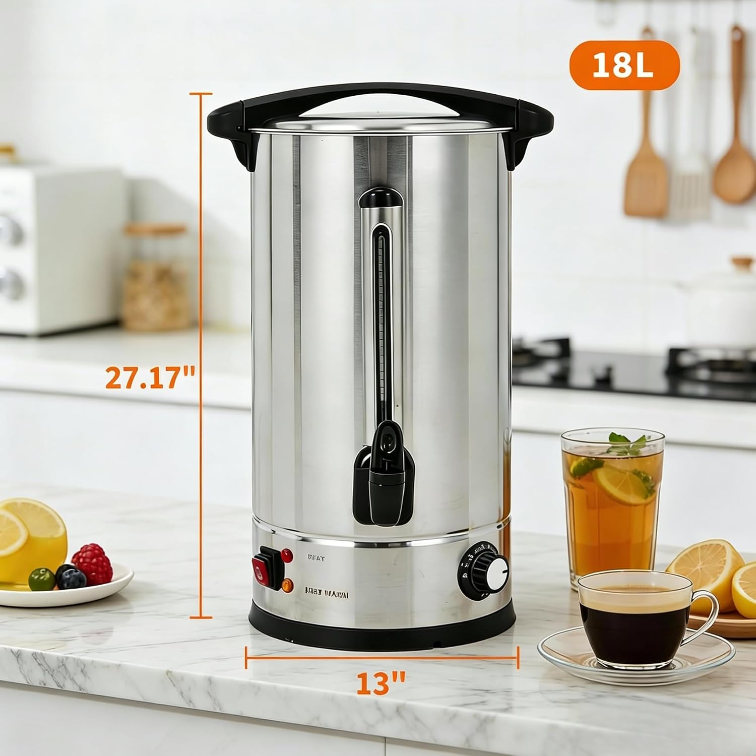 Tacleekii 18L Commercial Coffe - đánh giá và giá Coffee Tea Urn