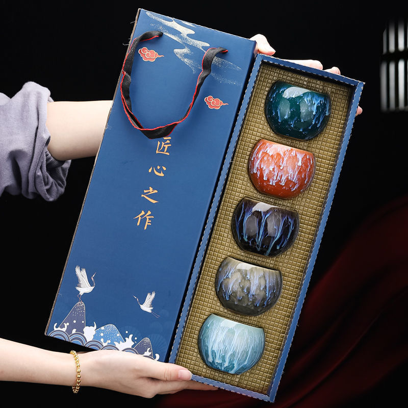 Japanese Style Tea Cup Kiln-Tr - đánh giá và giá Gongfu Tea Set