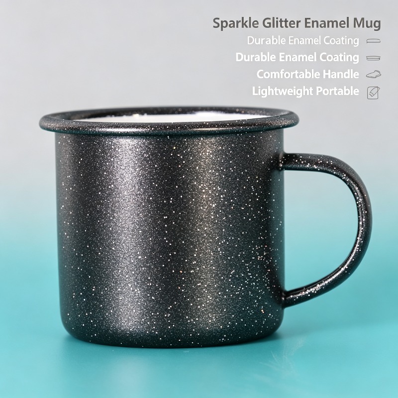 Vintage Enamel Mug with Star‑D - đánh giá và giá Coffee Tea Equipment