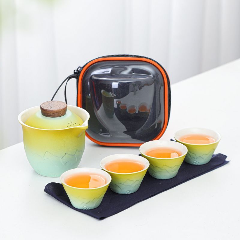 Gradient Travel Tea Set, Porta - đánh giá và giá Gongfu Tea Set