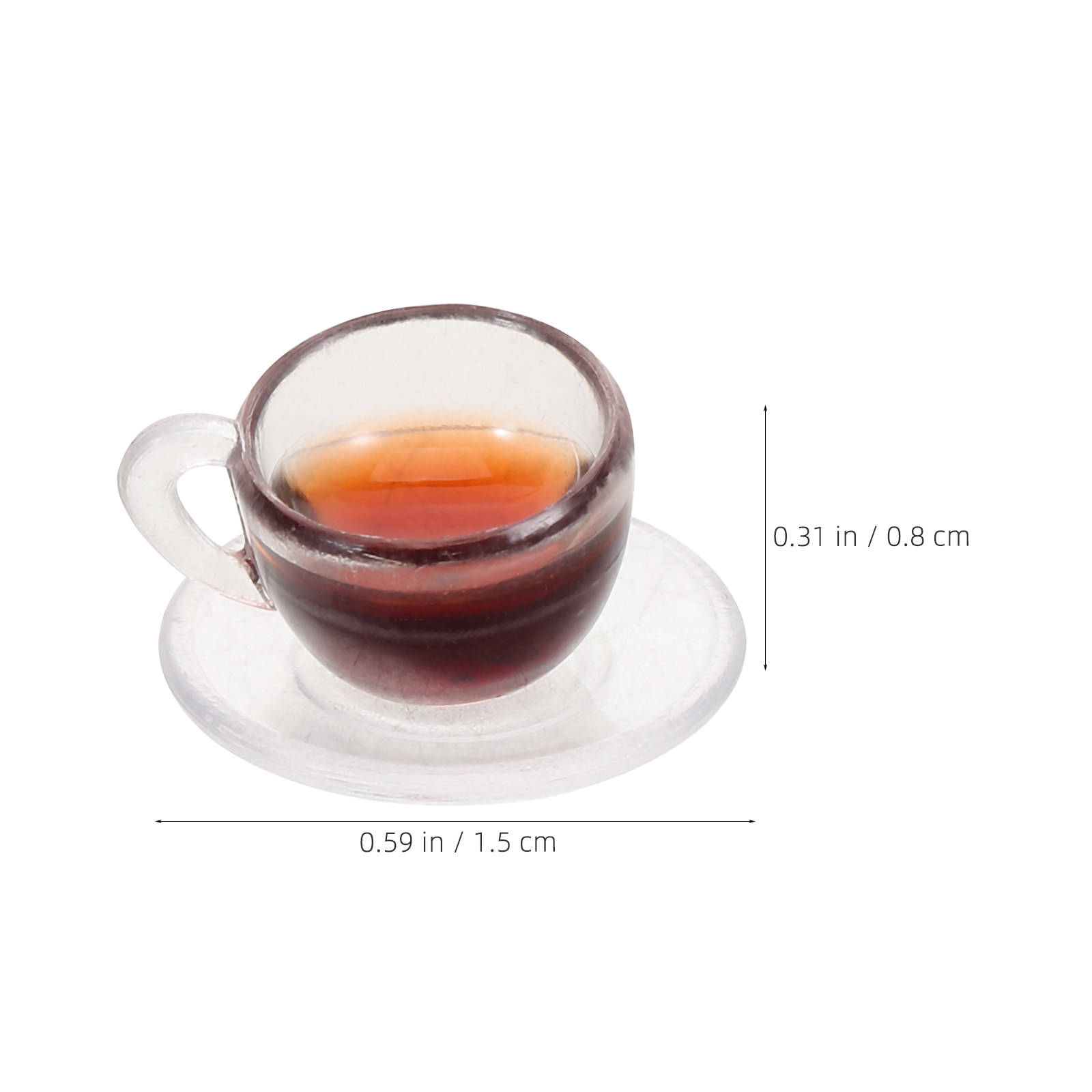 2Sets Realistic Miniature Coff - đánh giá và giá Coffee Y Tea