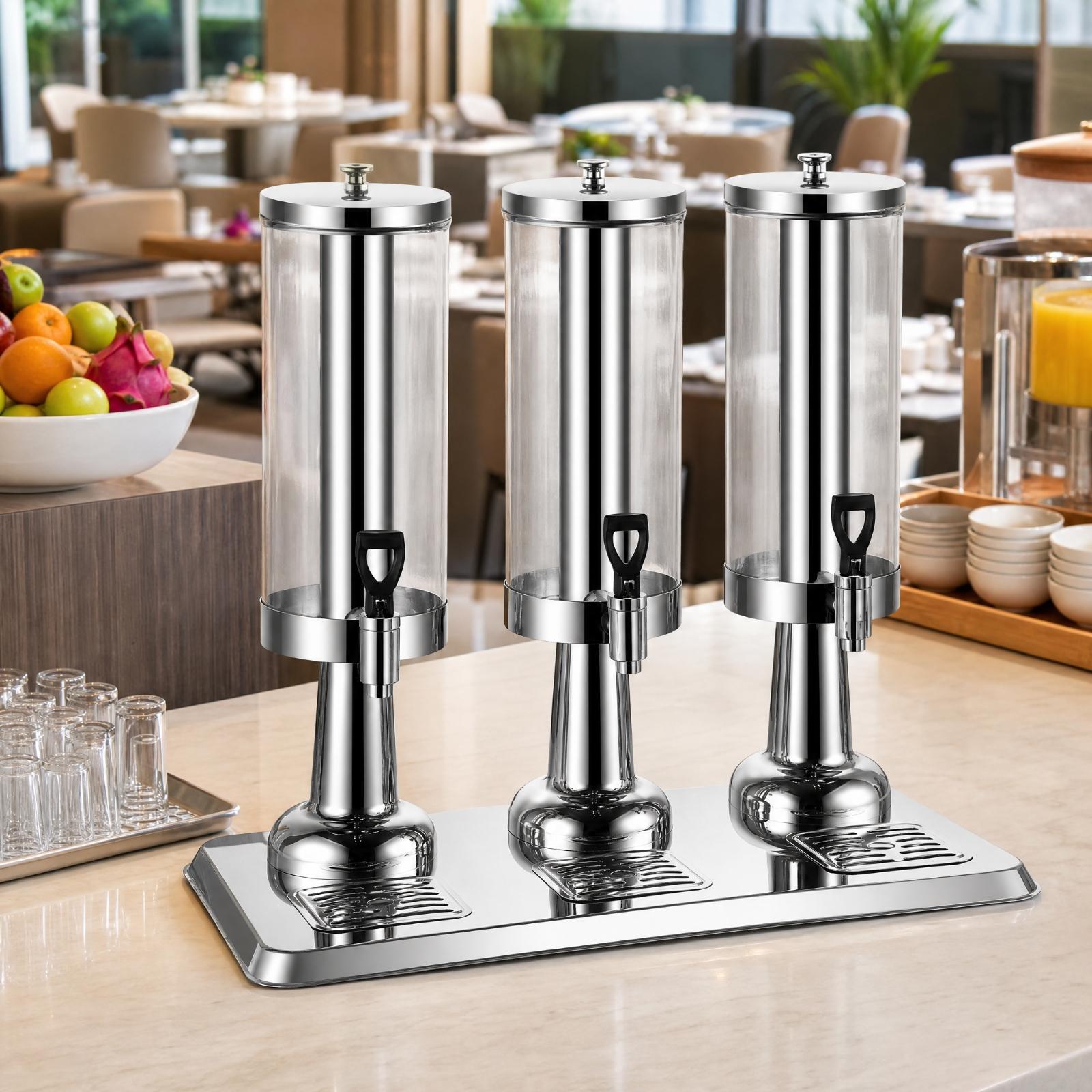 Triple Tap Beverage Dispenser  - đánh giá và giá Coffee Tea Drink