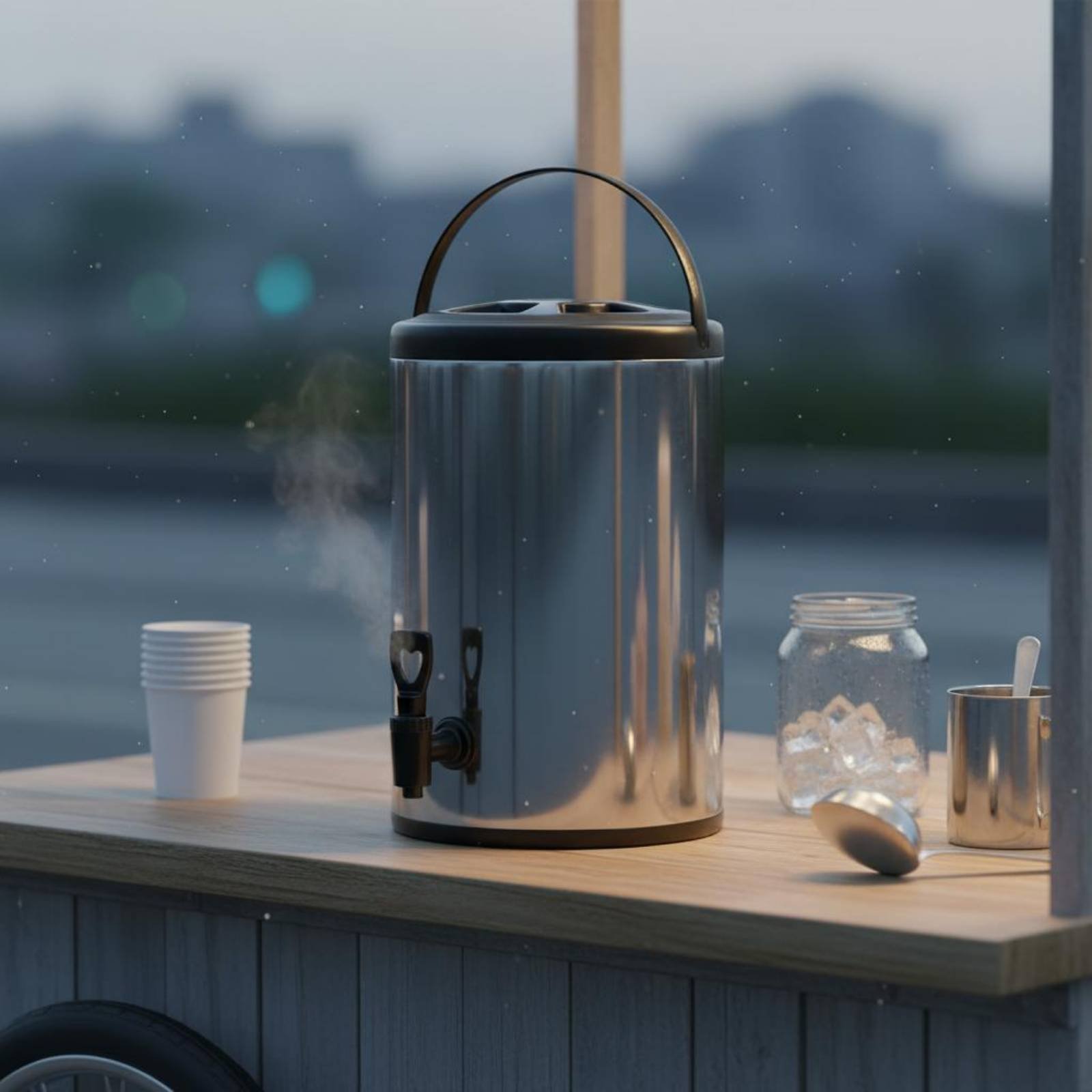 Professional Milk Tea Barrel L - đánh giá và giá Coffee Tea Urn