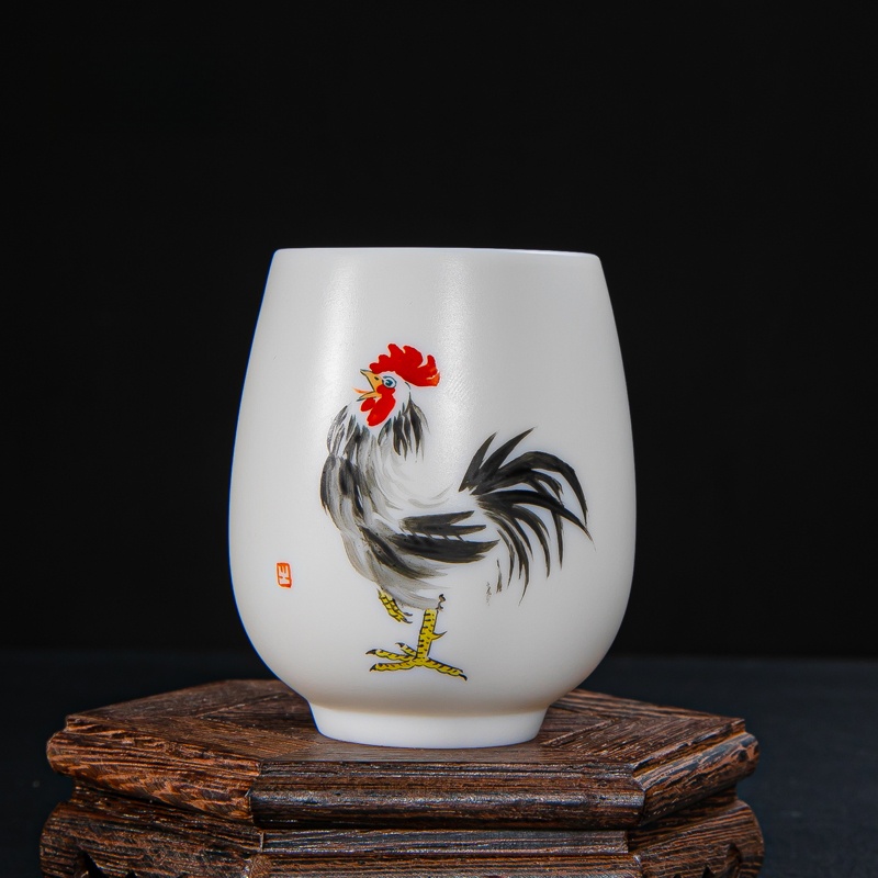 Hand-Painted Dehua White Porce - đánh giá và giá Gongfu Tea Set