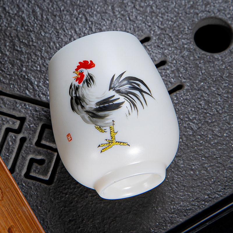 Hand-Painted Dehua White Porce - đánh giá và giá Gongfu Tea Set