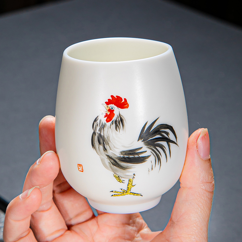 Hand-Painted Dehua White Porce - đánh giá và giá Gongfu Tea Set