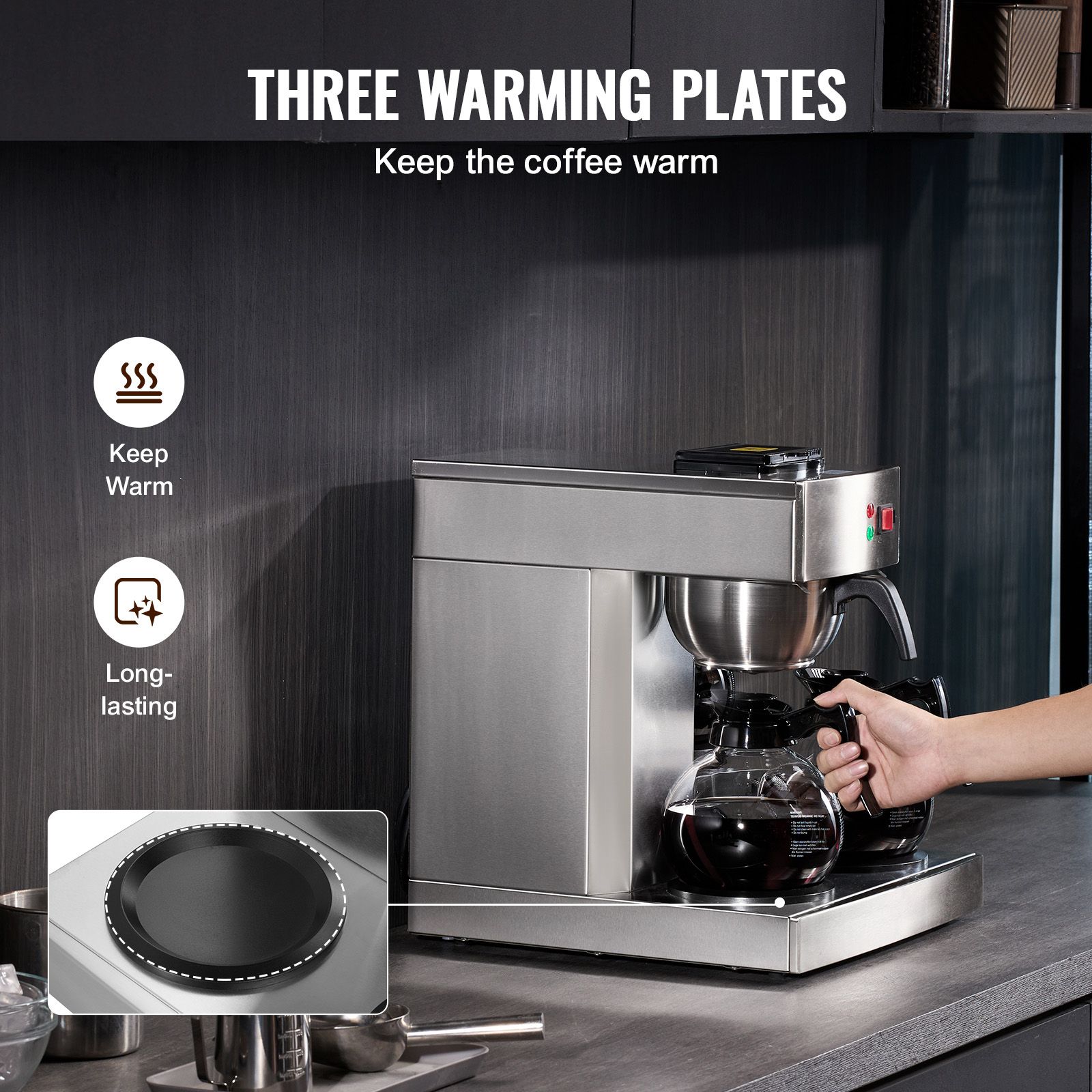 12 Cups Commercial Drip Coffee - đánh giá và giá Coffee & Tea Phúc Long