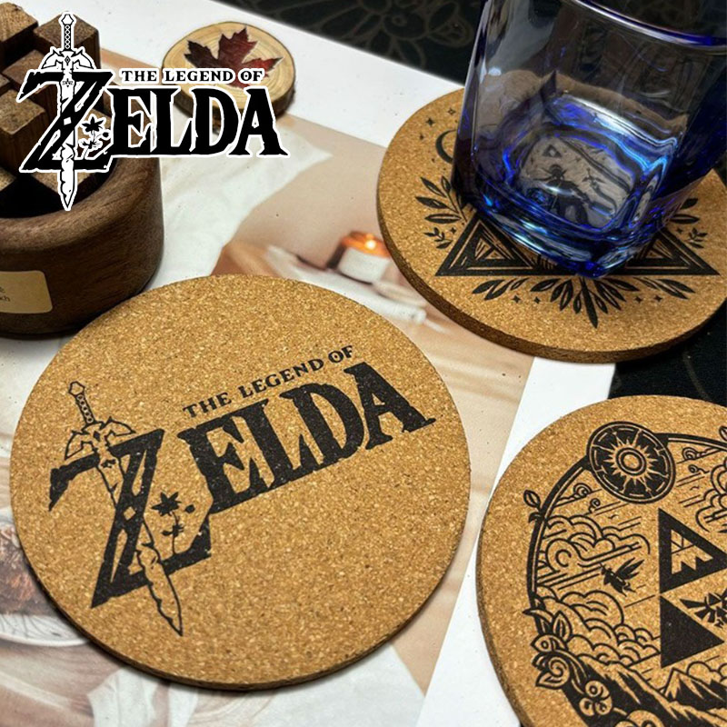 Zelda Coaster Cartoon Anime Ro - đánh giá và giá Coffee Y Tea