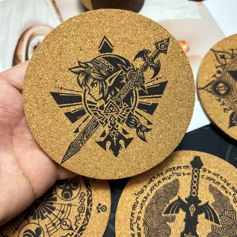 Zelda Coaster Cartoon Anime Ro - đánh giá và giá Coffee Y Tea