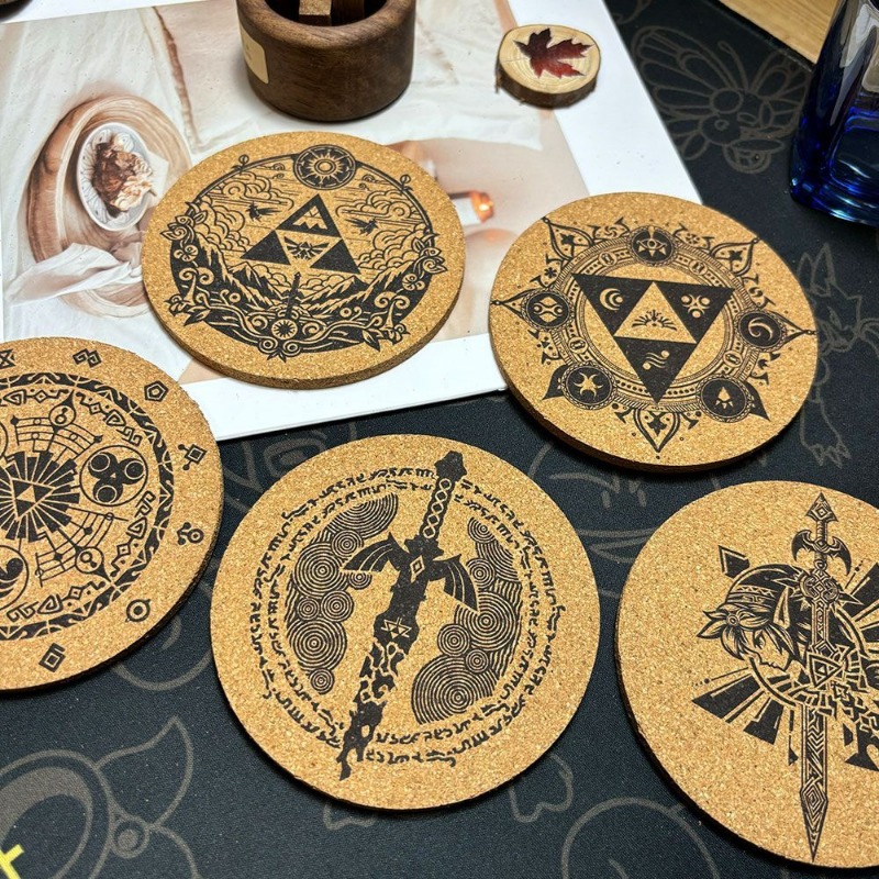 Zelda Coaster Cartoon Anime Ro - đánh giá và giá Coffee Y Tea