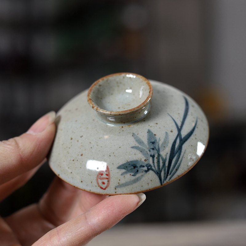 Handpainted Chinese Sancai Gai - đánh giá và giá Gongfu Tea Set