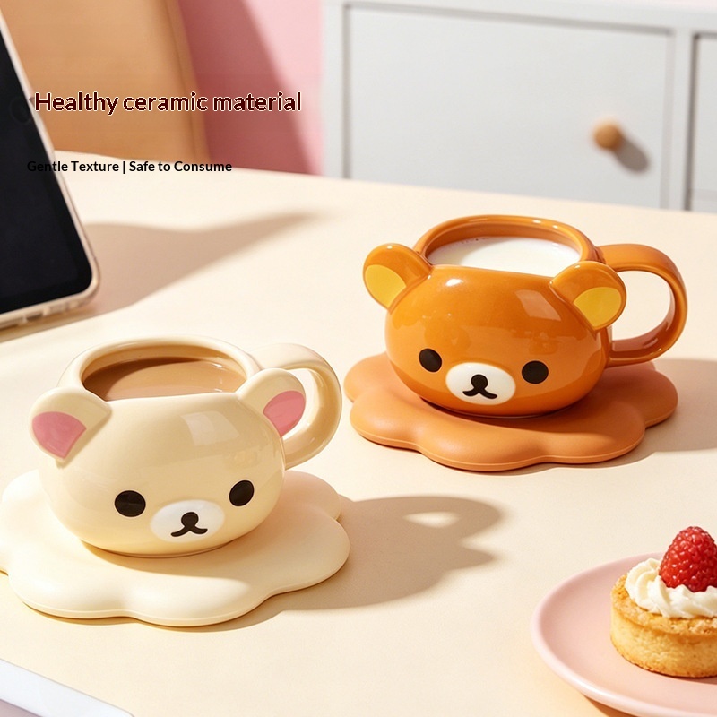 New Rilakkuma Ceramic Mug Cart - đánh giá và giá Coffee Y Tea