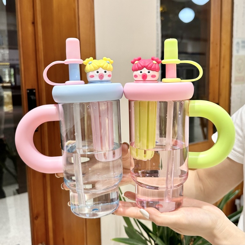 Portable Straw Water Bottle Cu - đánh giá và giá Coffee Tea Equipment