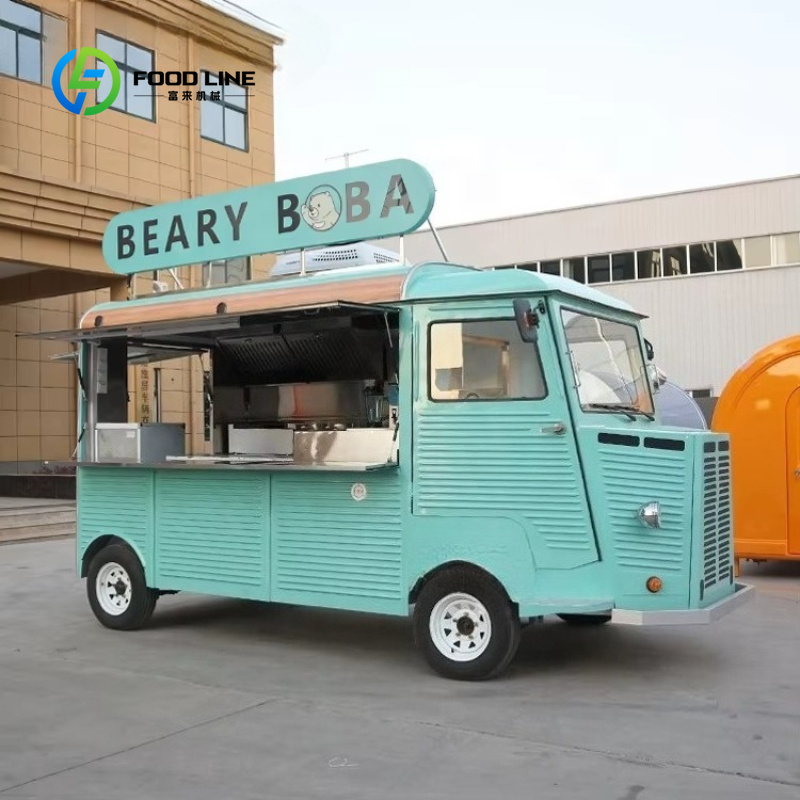 Electric Mobile Food Truck Cus - đánh giá và giá Coffee Tea Equipment