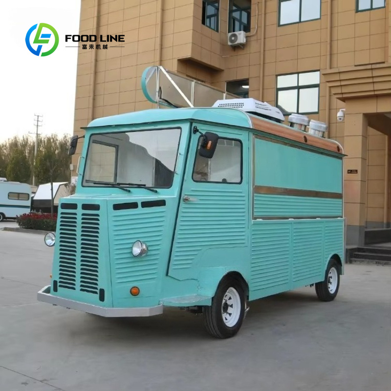 Electric Mobile Food Truck Cus - đánh giá và giá Coffee Tea Equipment